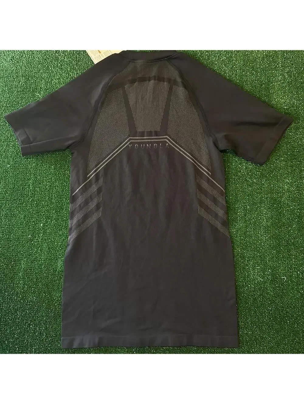 YoungLA black Compression shirt Villian series